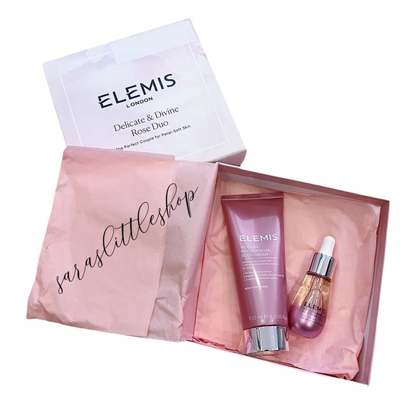 ELEMIS DELICATE AND DIVINE ROSE DUO - BNIB - Picture 7 of 7
